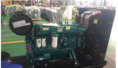 China 160kw 200kva Open Diesel Generator Coupled With Alternator wholesale