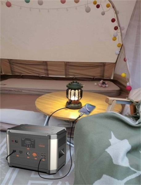 ROHS V0 ABS Housing 1500w Power Station Home Emergency Power Station AZ1500