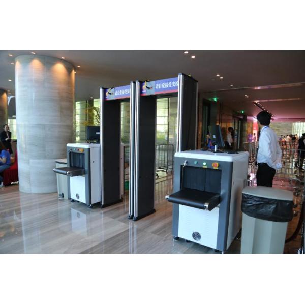 PC Connected Waterproof Walk Through Metal Detector With Big LCD Screen