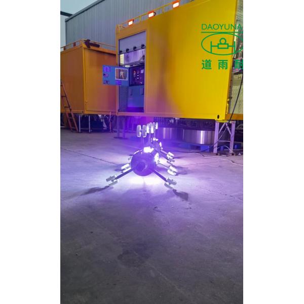 LED Pipe UV CIPP Equipment Cure Light Dual Core Trenchless System Mercury Technology