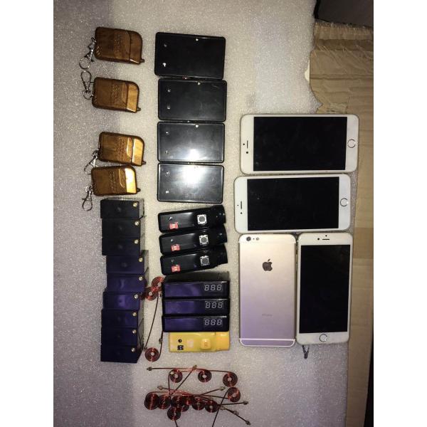 Anti Alarm UHF VHF Jammer , High Power Emp Jammer For Slot Machine 56MHZ