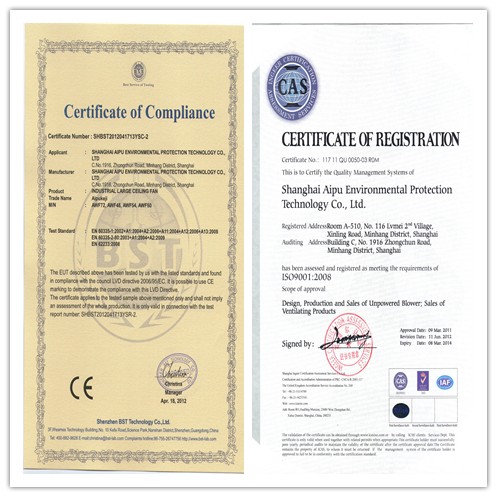 24ft big ass fan industrial HVLS fan