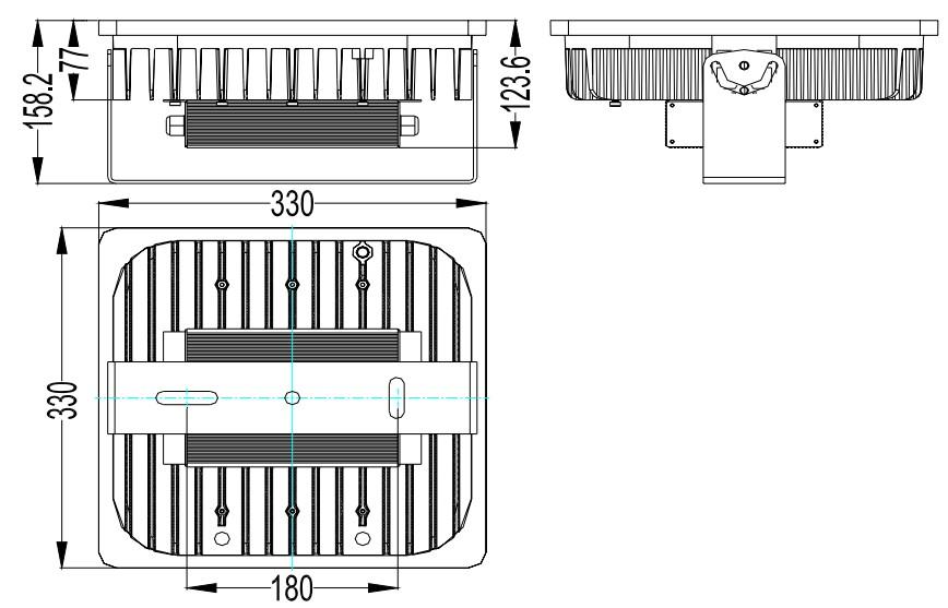 75 Watt 5000K IP66 LED Gas Station for petrol station explosion proof approved