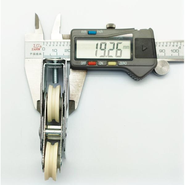 0.8mm Thick Adjustable Sliding Window Roller SS201 Material 626zz Bearing