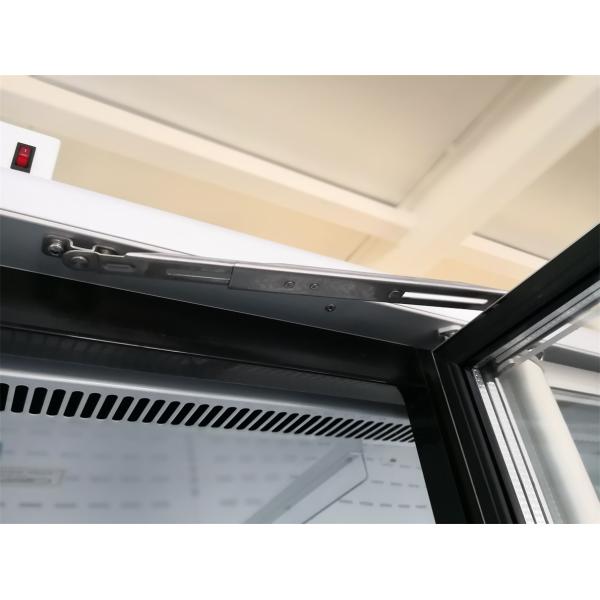 Large Display Remote Compressor Commercial Freezer Glass Door With Adjustable Shelving