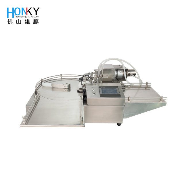 China Desktop 15ml E Liquid Filling Machine 33BPM Full Electric Driven wholesale