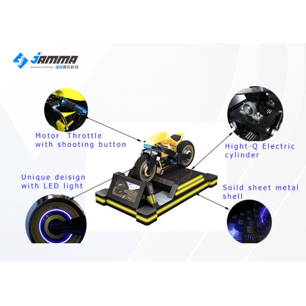 Dynamic Platform Virtual Reality MOTO Simulator Racing Game With Deepoon VR Glasses