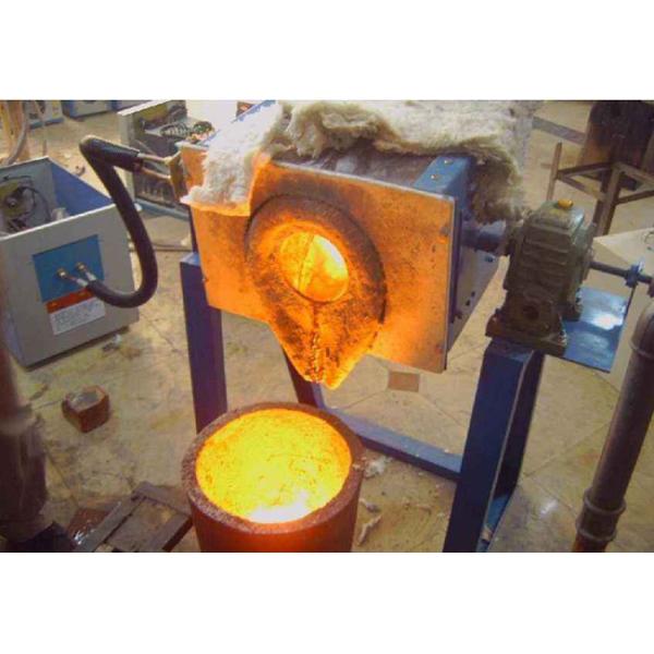 35 Kw Electric Metal Melting Furnace Aluminum Melting Furnace Machine Simple Installation