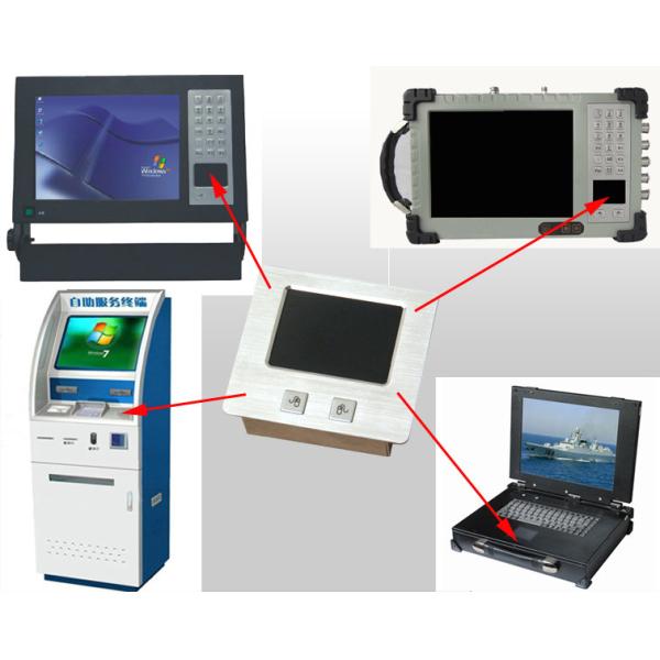 High Precision USB Interface Metal Industrial Touchpad With 2 Mouse Button