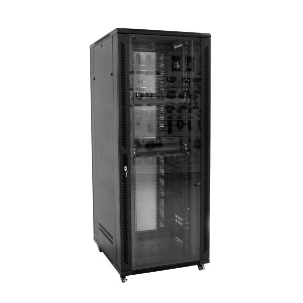 Reliable Structure Floor Standing Network Rack , Free Standing Network Rack 7 Heights