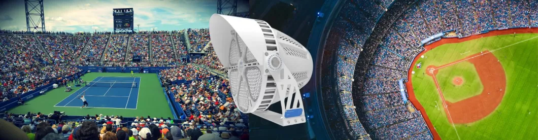 LED Flood Light High Mast Lights CE, RoHS, ETL, FCC IP65 Ik10 Waterproof 155lm/W 1000W Dimmable Outdoor Square