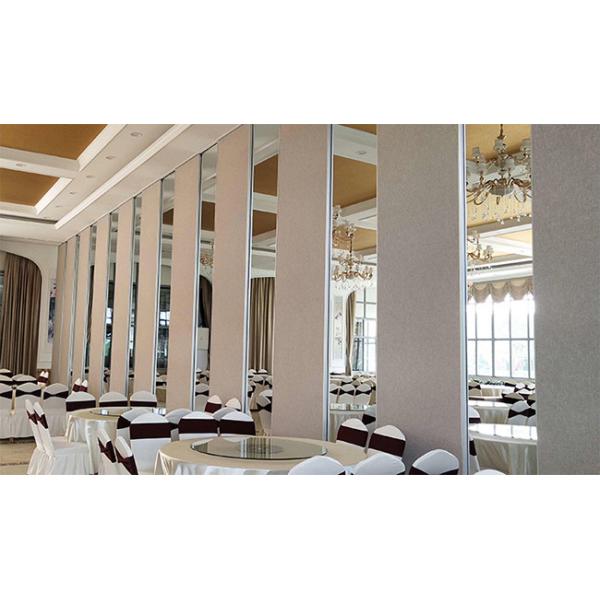 Banquet Hall Fire Rated Operable Partitions 450KG Load bearing