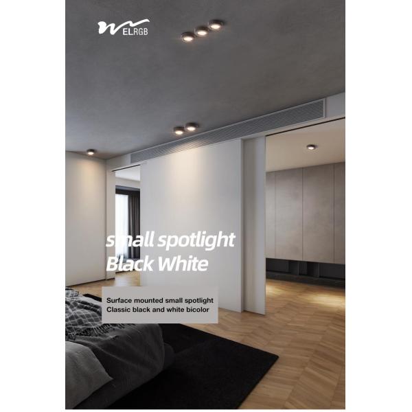 Smart Home Lighting Waterproof Adjustable Anti Glare LED Open Tube Type Spotlight