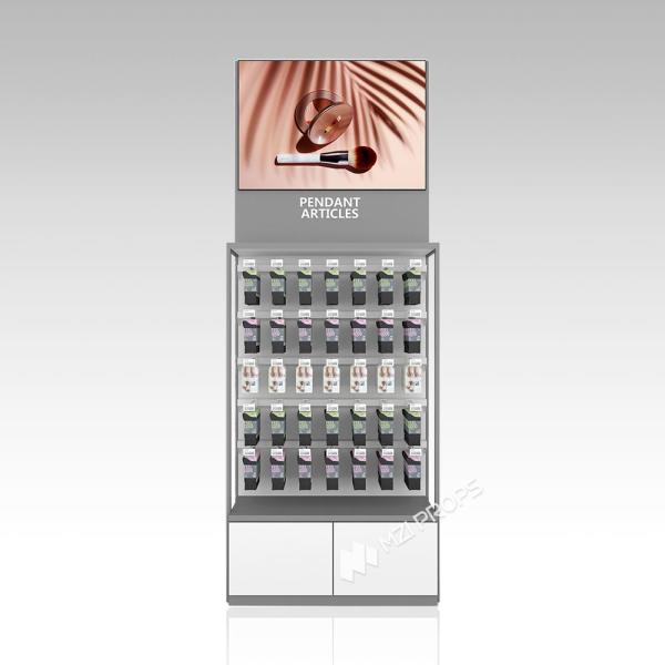 YXiS-X3 40mm Soft Film Light Box Skincare Display Cabinet with Adjustable Shelves