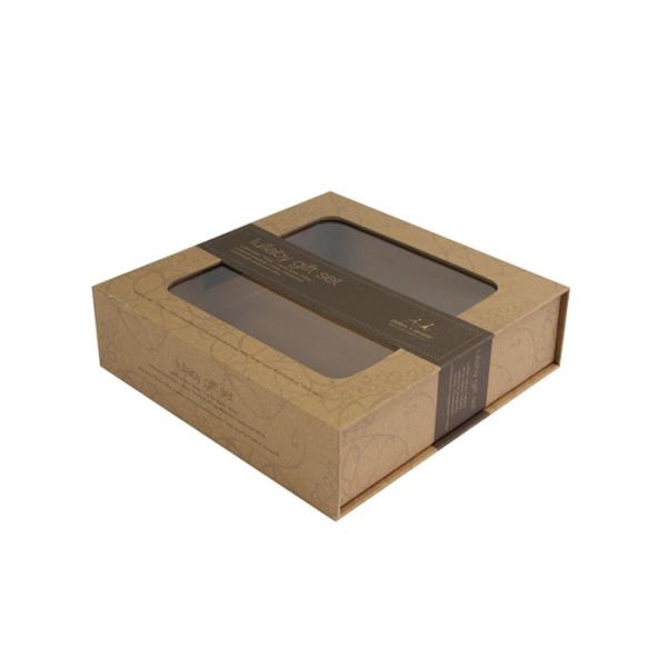 Pantone Colour Cosmetic Box Packaging With Luxury Crocodile Pattern