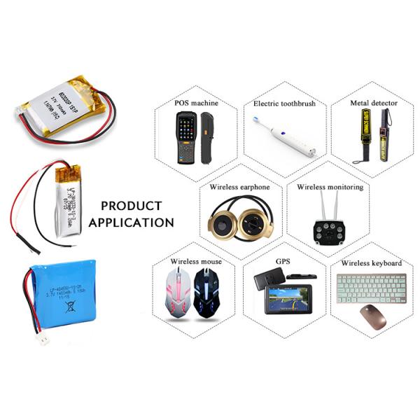 LP-443440-1S-3H Lipo Battery Pack 3.7V 560mAh Rechargeable Lithium Polymer Battery for Wearables