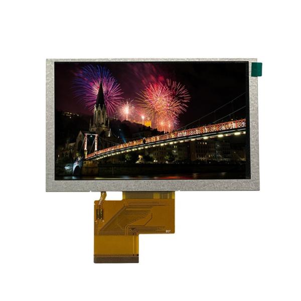 TFT LCD TN Type FCC 5.0inch 800*480 High Brightness TFT Display