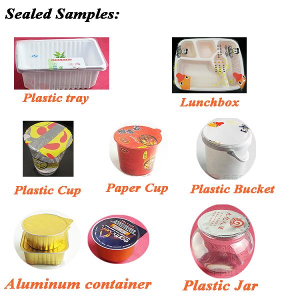 3.5KW Carbon Dioxide Plastic Thali Packing Machine For Supermarket
