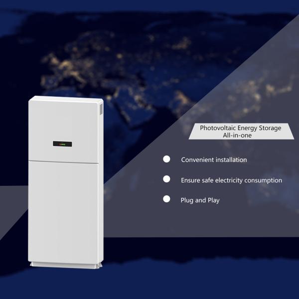 10Kwh Lithium Battery 5KW Hybrid Solar System , Hybrid Inverter Solar System