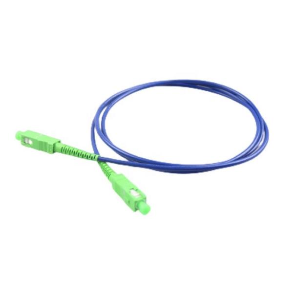 Speed Data Transmission G657A2 Duplex Optical Fiber Patch Cord for Communication