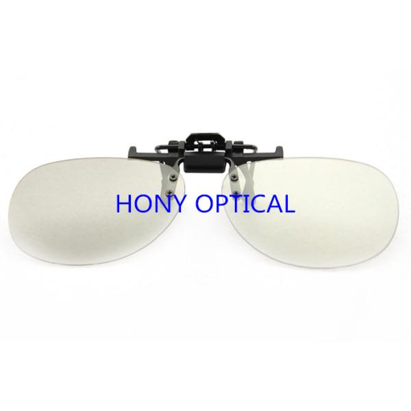 Unisex Adult Polarized 3D Clip-on Glasses RealD for Theatre Eyewear