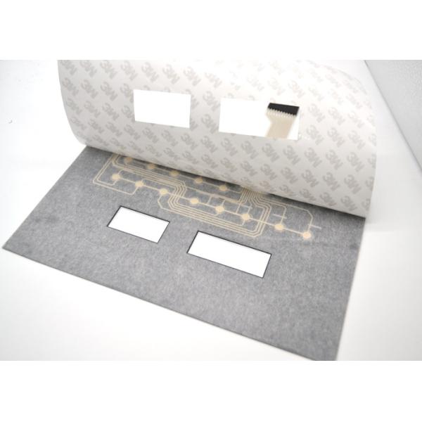 Multi Keys Flat Membrane Switch Keypad For Medical instrument Quake Proof
