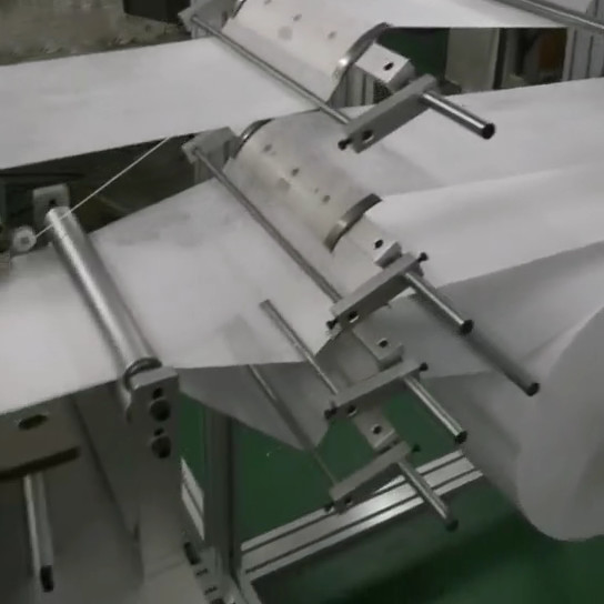300L/Min 12kw KF94 Fish Shape Mask Manufacturing Machine