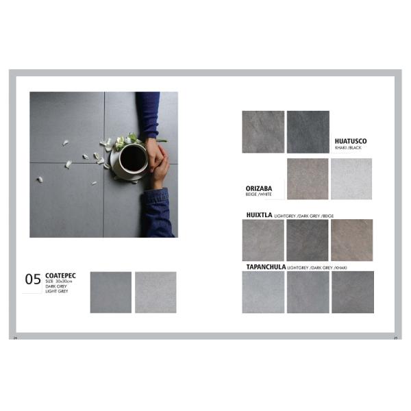 30x30cm rustic floor tiles,terrazo tile,anti-skid ceramic tile,grey color