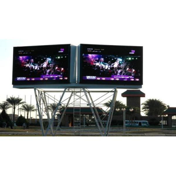 Waterproof Outdoor P6 Led Display 1200Hz Giant Video Wall 1R1G1B