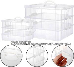 China Craft Organizer Storage Box For Organizing Craft, Stationery, Sewing, Art Craft, Jewelry And Beauty Supplies wholesale
