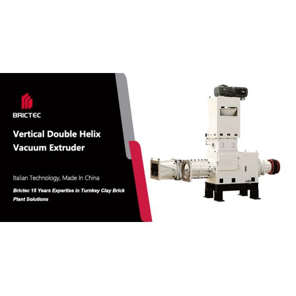 High-Efficiency Vertical Screw Extruder 30% Energy Saving for Tunnel Kiln Brick Plants