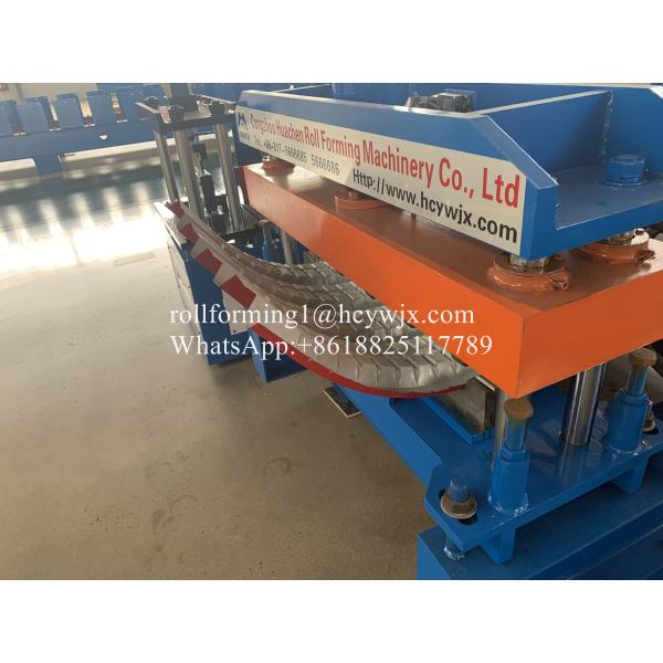 Hydraulic PPGi Steel Roll Forming Machine Curve Edge Banding 2-10m/Min