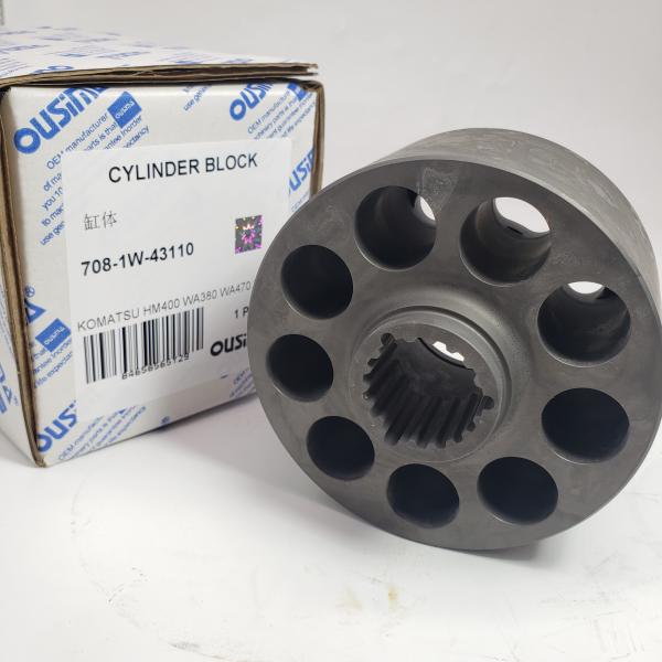 Block Cylinder 708-1W-43110 For Komatsu HM400 WA320 WA380 D61EX GD555