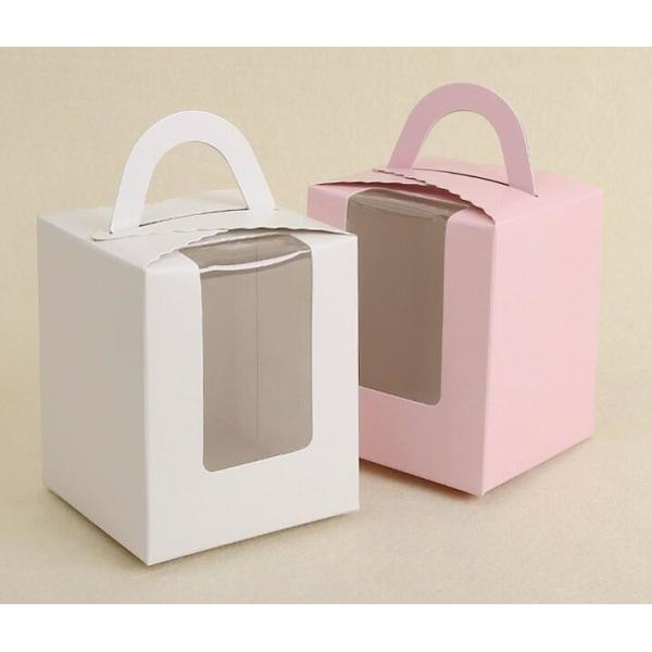 Cheap Custom Cupcake Handle Box Cake Boxes Wholesale,Take Away Birthday Cake Boxes Cardboard Boxes Cake Boxes bagplastic