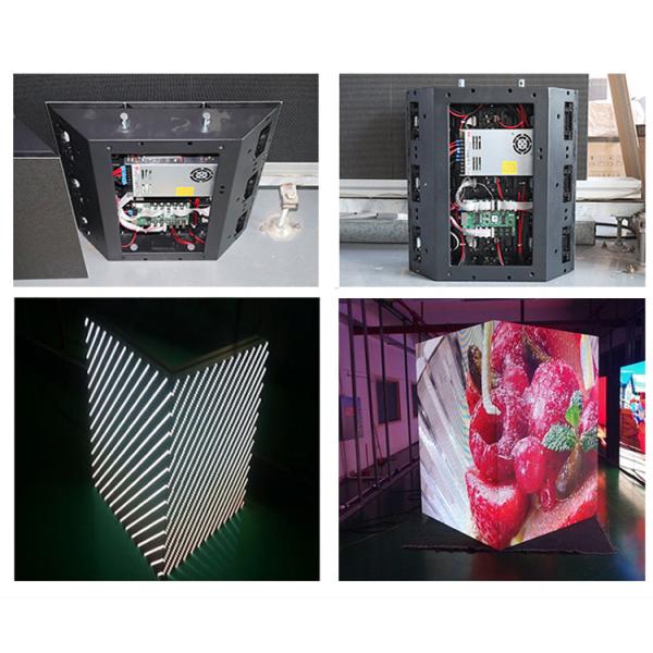 90 Degree Right Angle Wall Corner Indoor P2.5 Flexible Led Screen