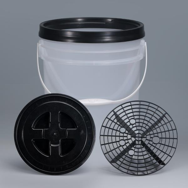 5gallon PP Car Detailing Wash Buckets Kit Dust Collector Filter Grid