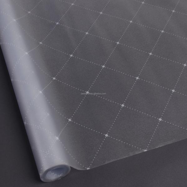 Pet Friendly Static Window Film Frosted PVC Window Clings For Privacy