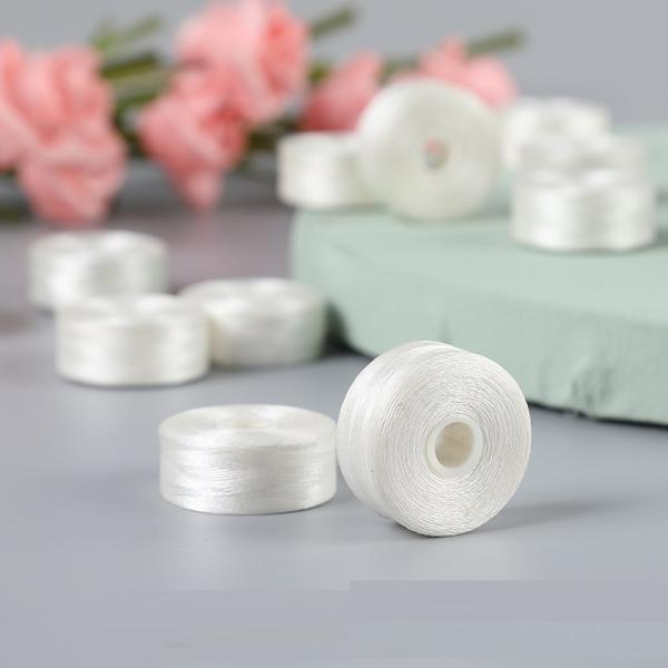 Sewing Thread 3.7g/ ball Pre Wound Bobbin Thread for Quilted Embroidery Projects