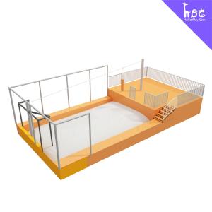 China CE Certified Intermediate Climbing Wall with 1000 Holds wholesale
