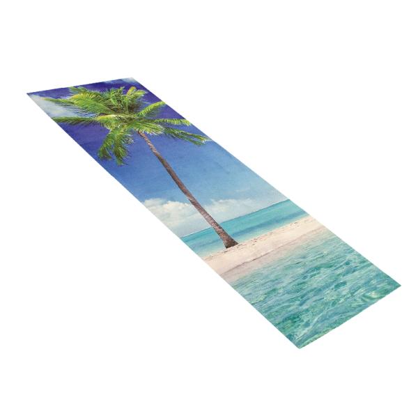 Cork Surface TPE Yoga Exercise Mats 4mm Thickness Home Customized Logo