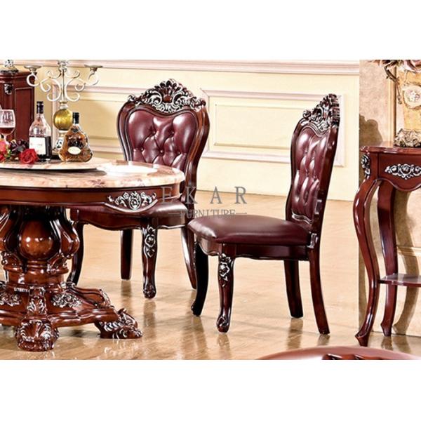 luxury wooden upholstery wood dining chair