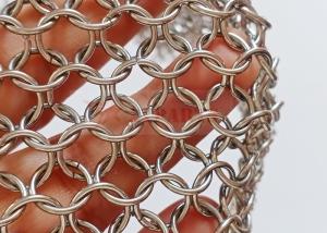 China 12mm Hanging Stainless Steel Chainmail Curtain For Exterior Wall Cladding wholesale