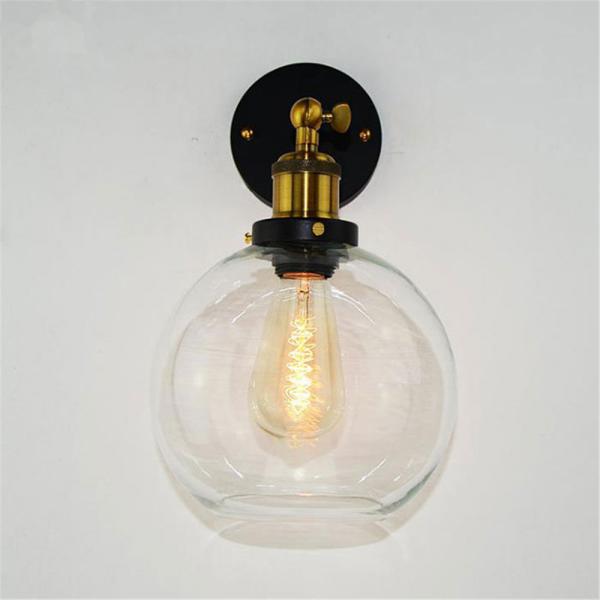 dison bulb included Glass Wall Sconces lamp light Kitchen Lamp (WH-VR-108)
