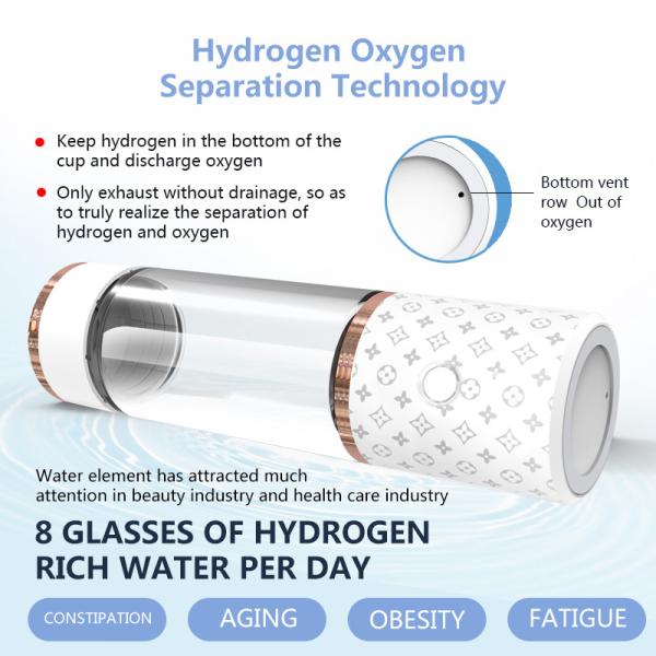 Drinking Hydrogen Generator Water Bottle Regulate Stomach And Intestines