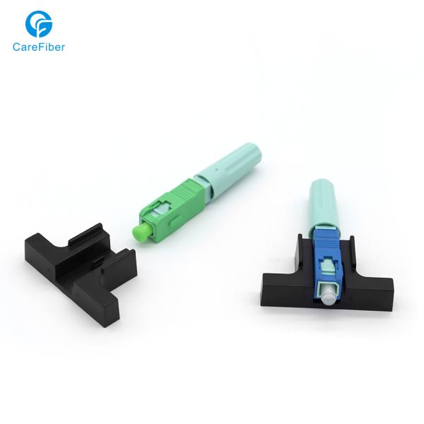 FTTH Aircraft Spiral fiber optic quick connector Assembly SC UPC APC