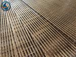 High Efficiency Linear Wedge Wire Screen Non Slip Spotted