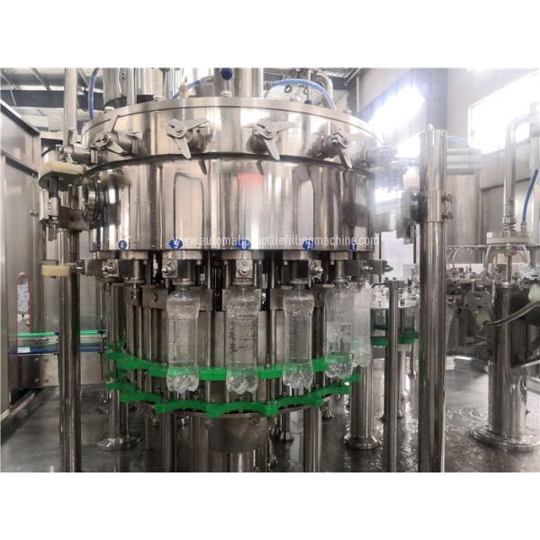 Rotary Carbonated SUS304 Soda Bottle Filling Machine Low Noise