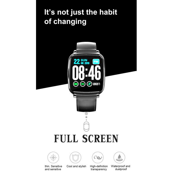 M10smart watch Full Touch Screen Watch BLE Realidad Virtual Smart Heart Rate Wristband 170mAH