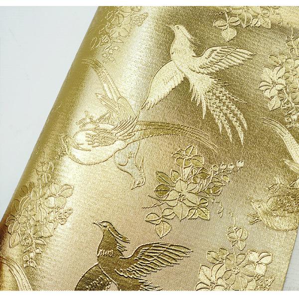 Box Packaging Leather Golden Series Embossed PVC Leather Non Woven