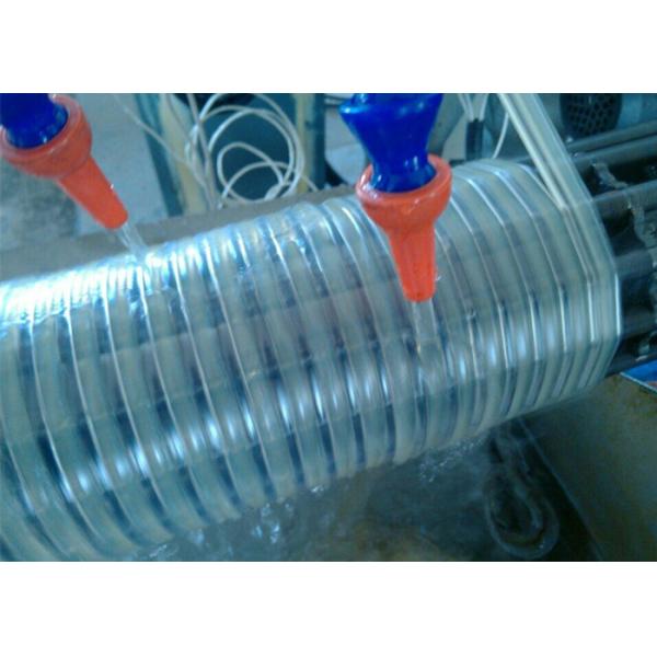 380V 10T Flexible Spiral Hose Plastic Pipe Making Machine